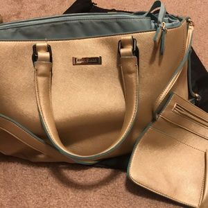 Lily Jade Sarah Grace Gold Diaper Bag